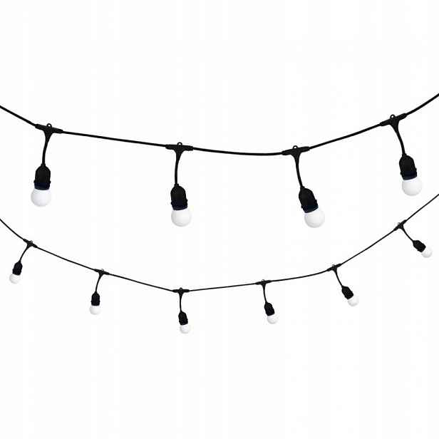 Led zahradní girlanda Party M 10xE27 5,6 m 6 W Goldlux 308207