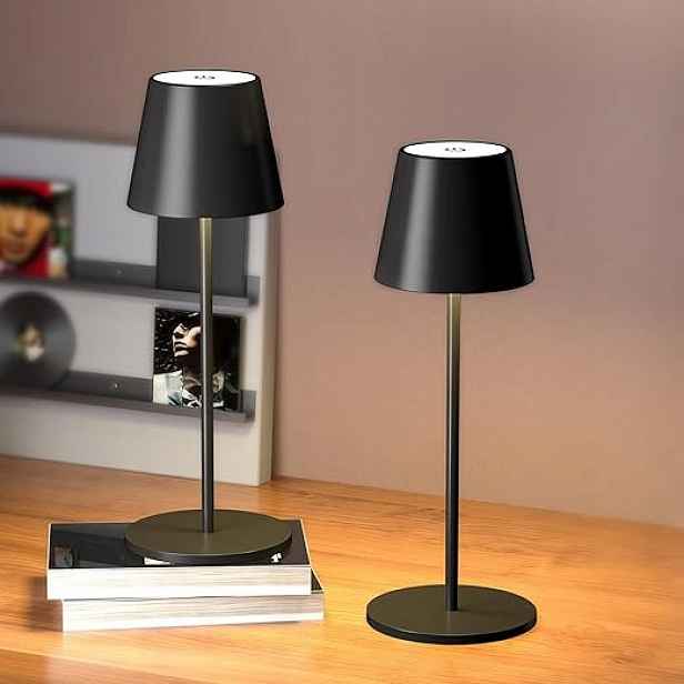 Trayvespace akumulátorová lampa 3000K, stmívatelné nabíjení typu C, 2 kusy