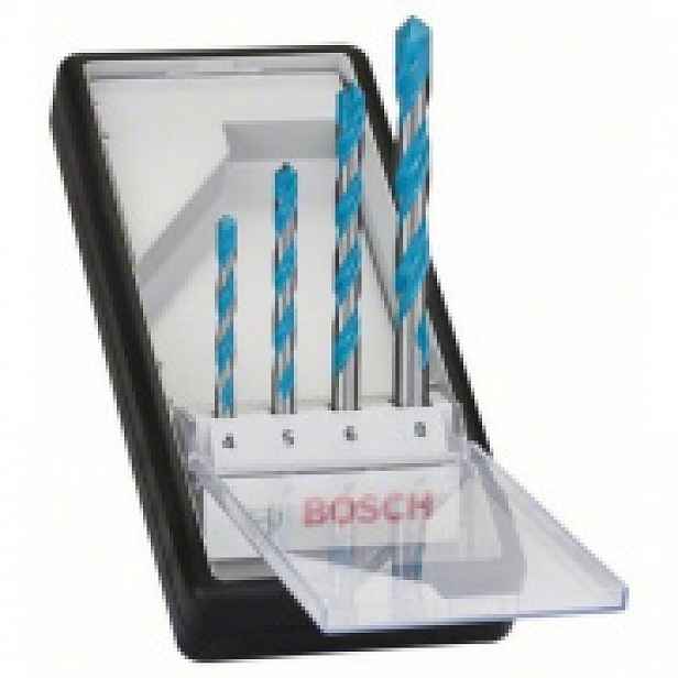 4dílná sada víceúčelových vrtáků Bosch Robust Line CYL-9 Multi Construction 2607010521