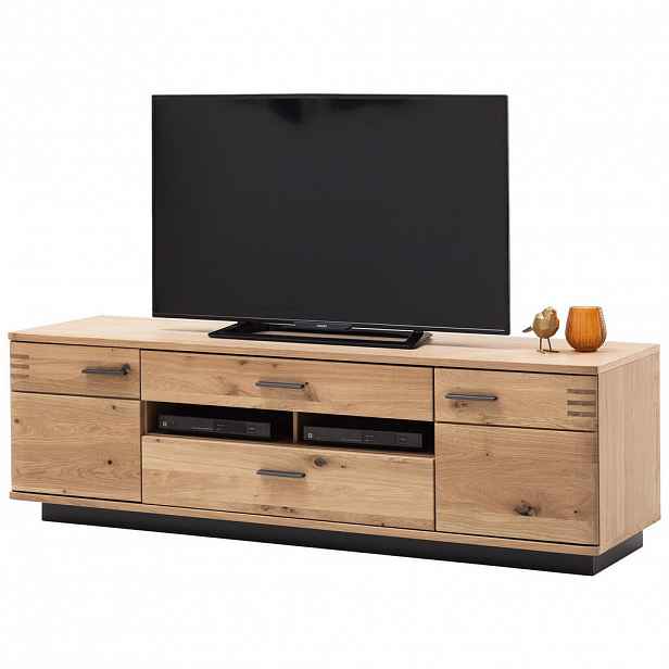 Livetastic KOMODA POD TELEVIZI, trámový dub, barvy dubu, 180/56/50 cm