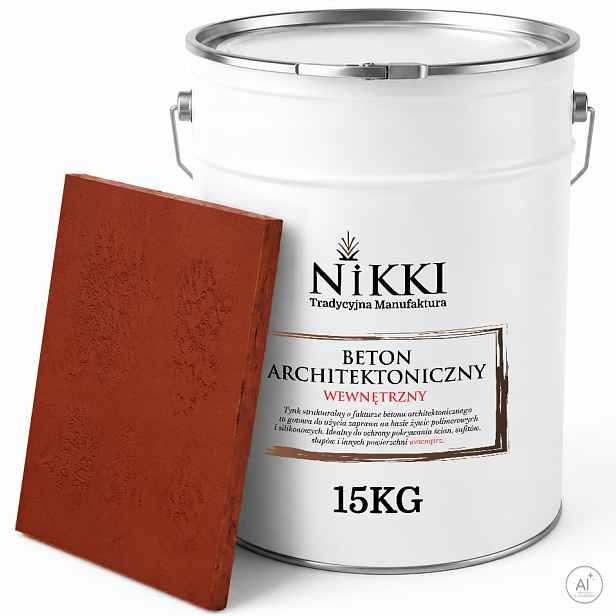 Dekorativní architektonický beton vnitřní 10 m2 15 kg Cihlový F325