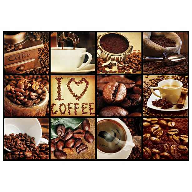 Fototapeta Káva Zrnka Aroma přírody 368x280 vinyl Do kuchyně energie lepidlo