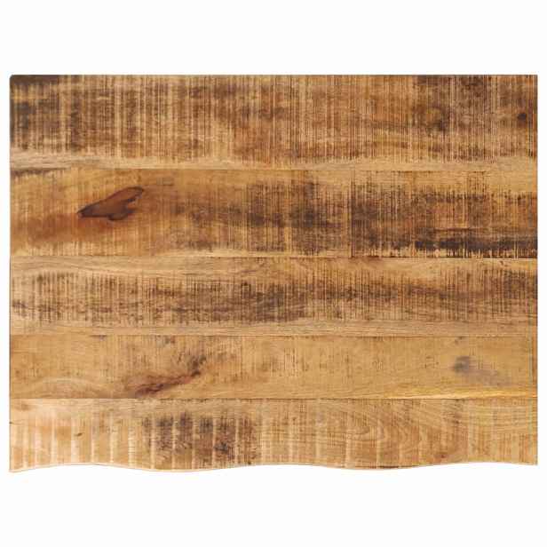 vidaXL Stolní deska 70x60x2,5 cm živá hrana hrubé mangovníkové dřevo