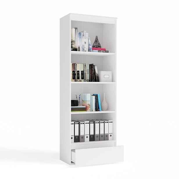TP Living Kancelářský regál Palermo 65 cm bílý