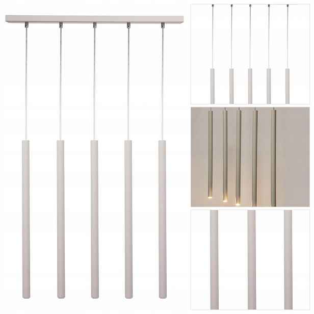 Závěsná lampa Sopel béžová, moderní, nad jídelní stůl Sigma Lighting
