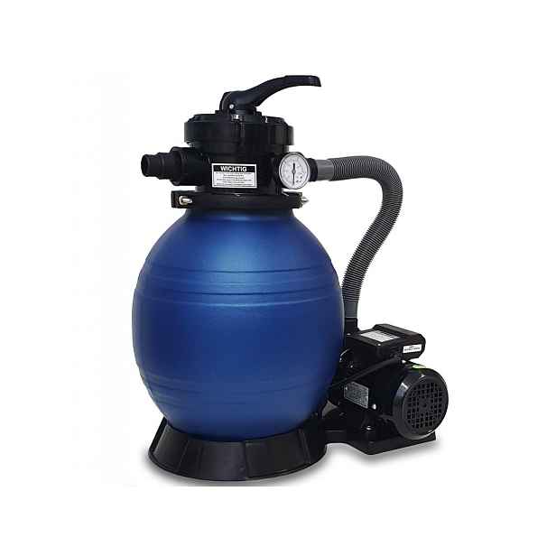 Bazénová písková filtrace BestBerg BBSF-10 / 10200 l/h / 400 W / modrá