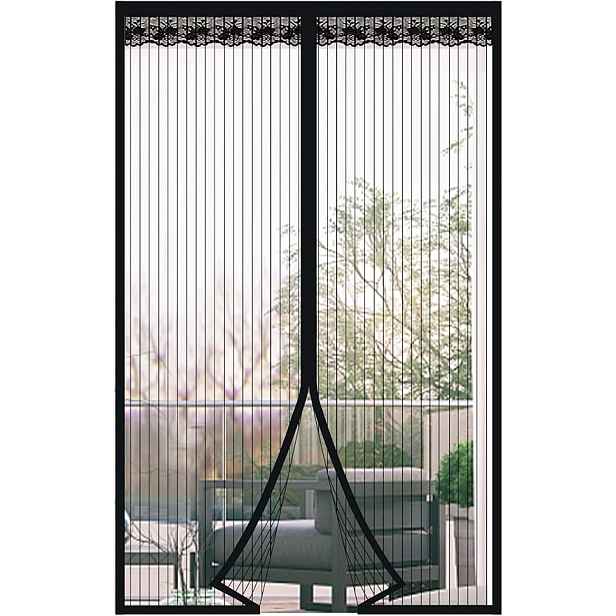 Diker Magnetická moskytiéra pro balkonové dveře 110 x 210 cm