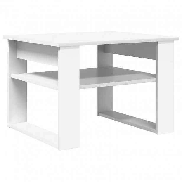 vidaXL Konferenční stolek Bílá 64 x 54 x 44 cm Kompozitní dřevo