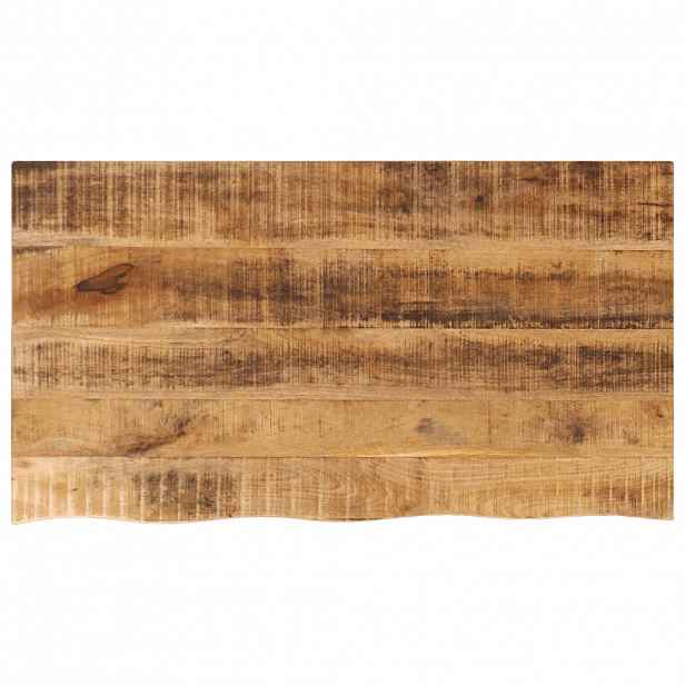 vidaXL Stolní deska 100x60x2,5 cm živá hrana hrubé mangovníkové dřevo