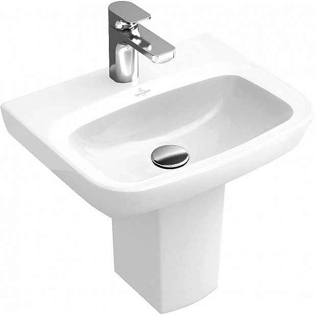 Villeroy & Boch Subway 2.0 - Polosloup, bílá 52220001