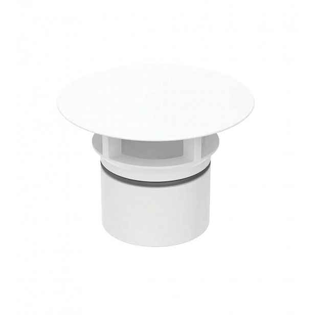 Geberit - Kryt ventilu pro připojení umyvadla Clou, alpská bílá 241.993.11.1