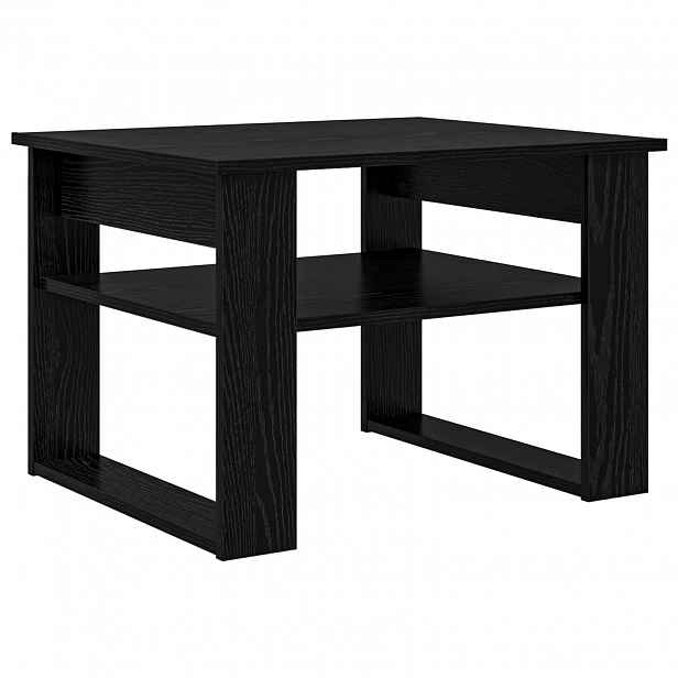 vidaXL Konferenční stolek Černý dub 64 x 54 x 44 cm Kompozitní dřevo