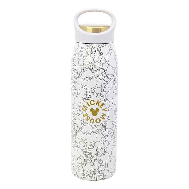 Bílá nerezová dětská termoska 665 ml Mickey Mouse – STOR