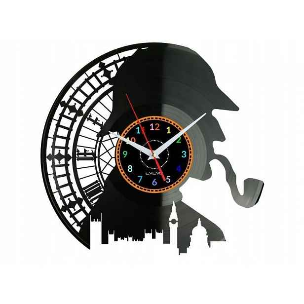 Sherlock Holmes Nápad na Dárek Nástěnná Dekorace z vinylové desky