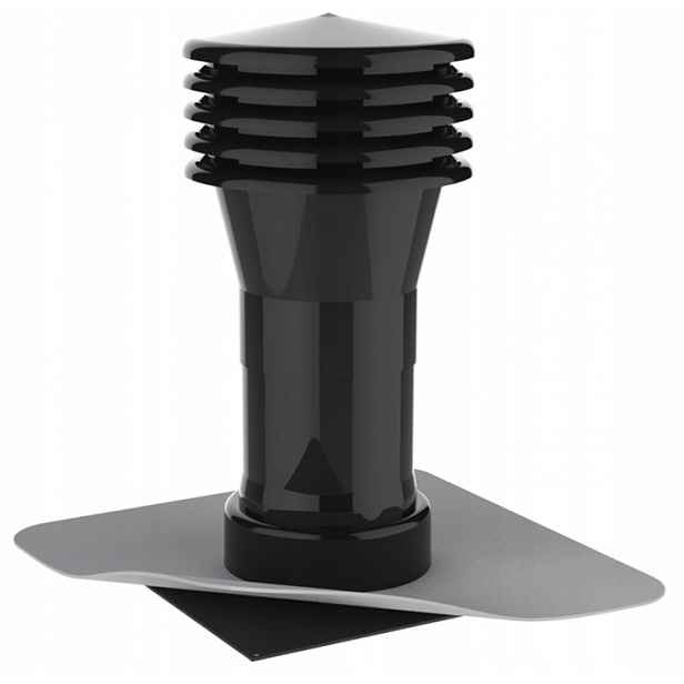 Střešní krb Topwet s integrovanou bitumenovou přírubou ⌀ 160 mm