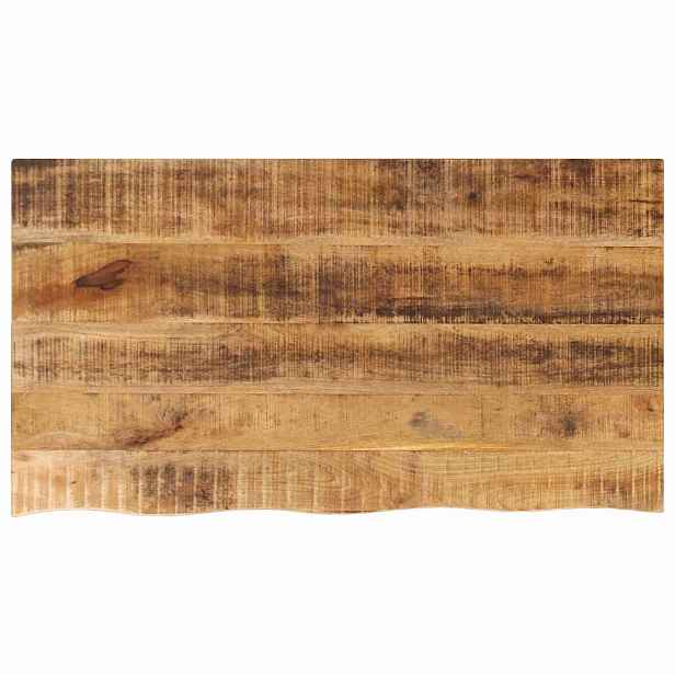 vidaXL Stolní deska 120x60x2,5 cm živá hrana hrubé mangovníkové dřevo