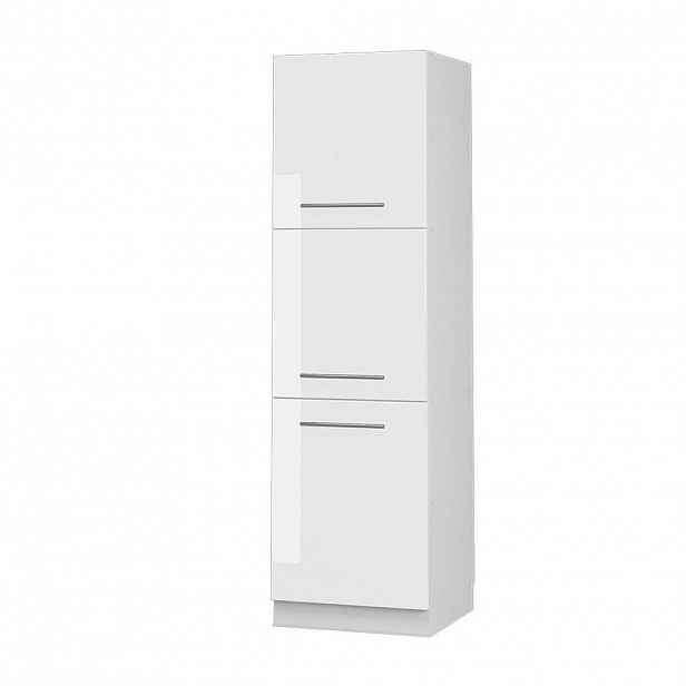 Vicco VYSOKÁ SKŘÍŇ Fame-Line, Bílá vysoký lesk/Bílá, 60 cm