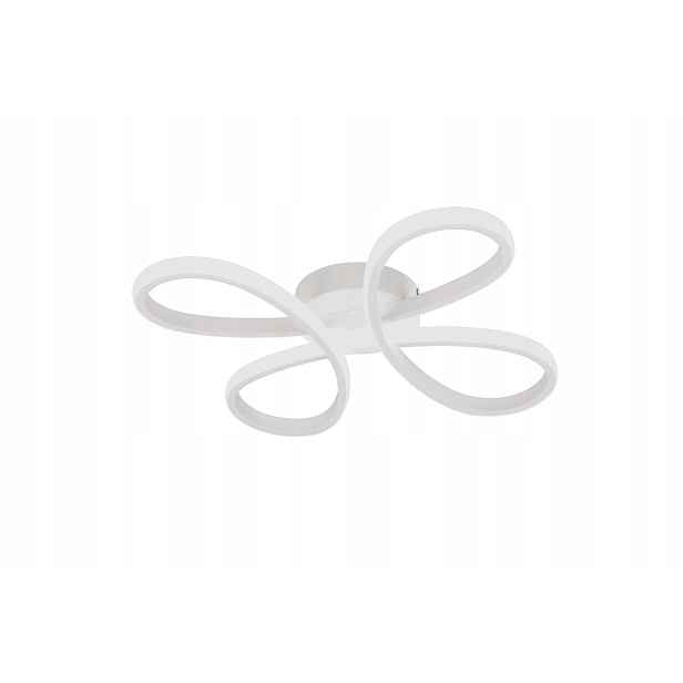 Stropní svítidlo 40 cm Led 22W 2600lm moderní bílá Fly Trio