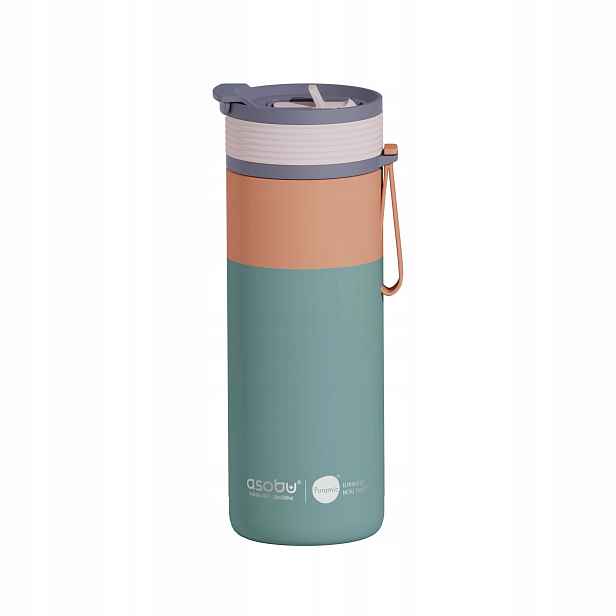 Termohrnek Aspen 600 ml Pastel Green Vícebarevný One size Asobu