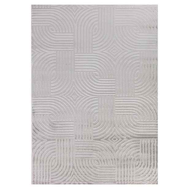 Běhoun Sahara 1112 Silver, 80x250, šedá, obývací pokoj, Ayyildiz