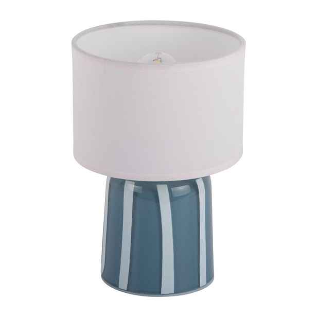 Modrá kovová LED stolní lampa (výška 20 cm) Verano LED – Leitmotiv