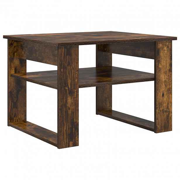 vidaXL Konferenční stolek Kouřový dub 64 x 54 x 44 cm Kompozitní dřevo