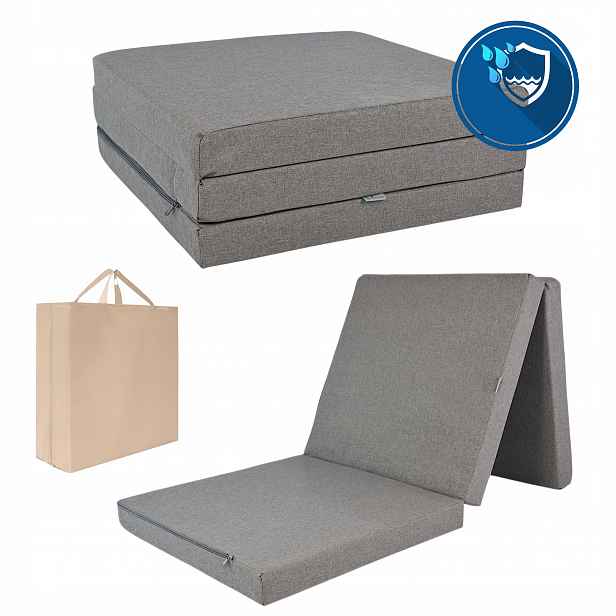 Matrace Voděodolný Skládací Camping Rozkládací Oxford 180x65x7