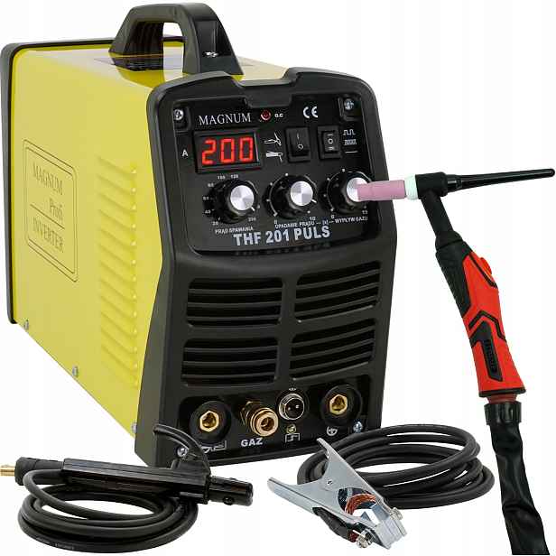 Invertorová Svářečka Magnum Thf 201P DC Puls Tig/mma 230V 200A