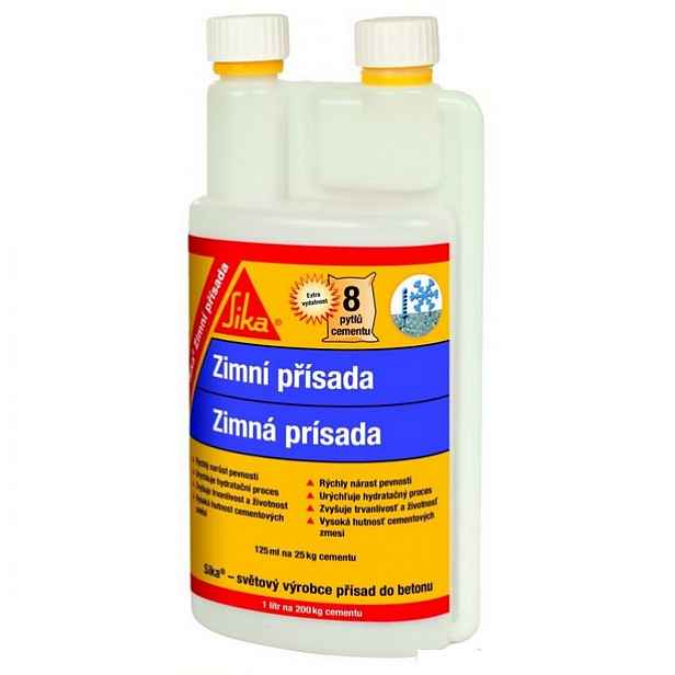 Přísada do betonu Sika zimní 1 l