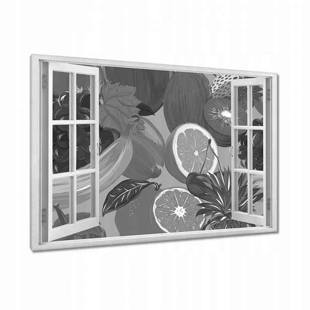 Obrazy 120x80 Citrusově šedá Ovoce