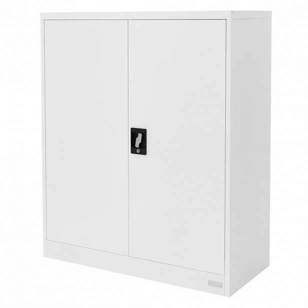 ML-DESIGN SKŘÍŇ NA DOKUMENTY 90x40x109 cm bílá z oceli