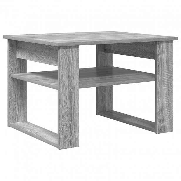 vidaXL Konferenční stolek Šedý Sonoma 64 x 54 x 44 cm Kompozitní dřevo