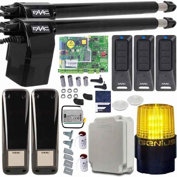 Sada pro automatizaci brány Faac 414 Short Lamp Led