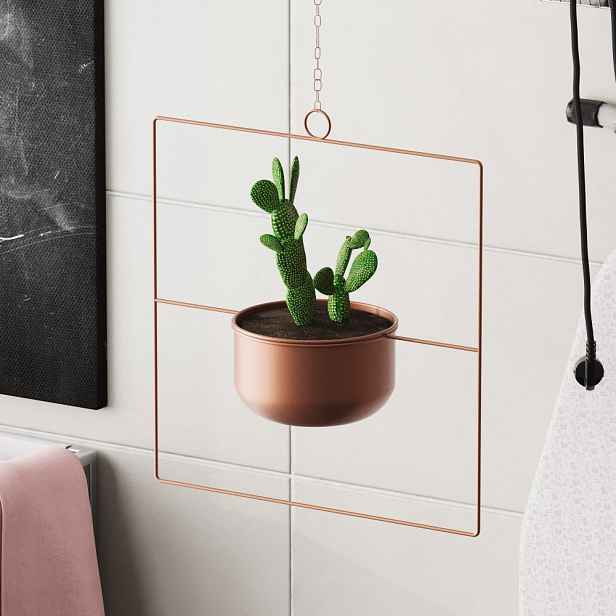 Dekorativní květináč Pandantif - Copper