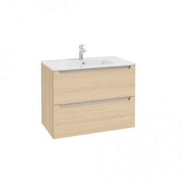 Koupelnová skříňka s umyvadlem Naturel Stilla 80x60x45 cm dub Vicenza mat STILLADV08057U1