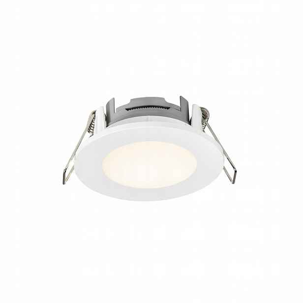 Vestavné stropní Led svítidlo IP65 bílé Leonis 4,5W integrované Nordlux