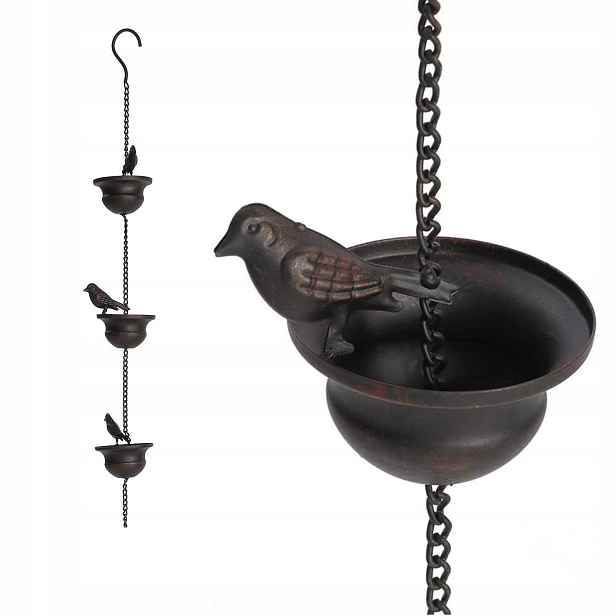 Okapový Řetěz Trubka Birds Cup 150CM Venkovní Dekorace