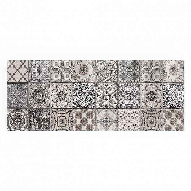 TULUP PODLOŽKA POD KRB 125x50 cm - Dekorativní vzor dlaždic