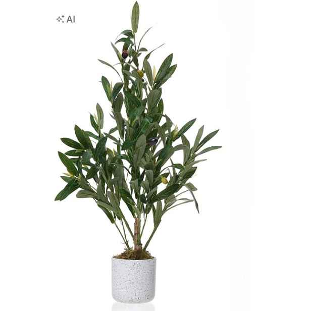 Umělé olivovníky GarveeLife Rostlina v květináči 60 cm