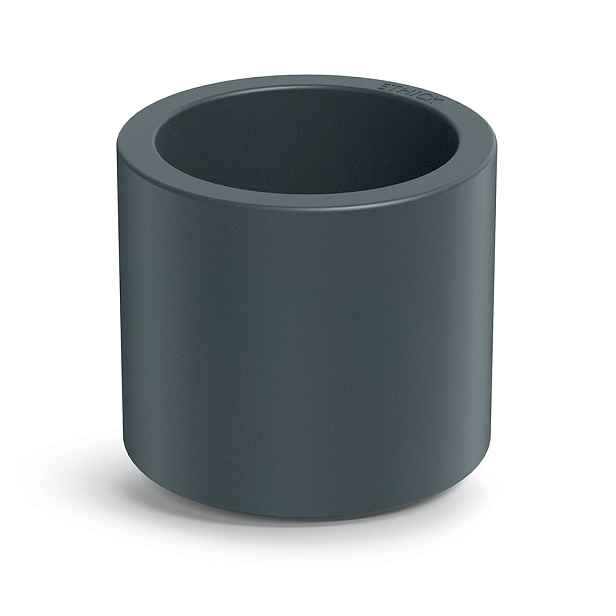 Prosperplast Plastový květináč TUBLAN ROUND betonově šedý, varianta 58 cm
