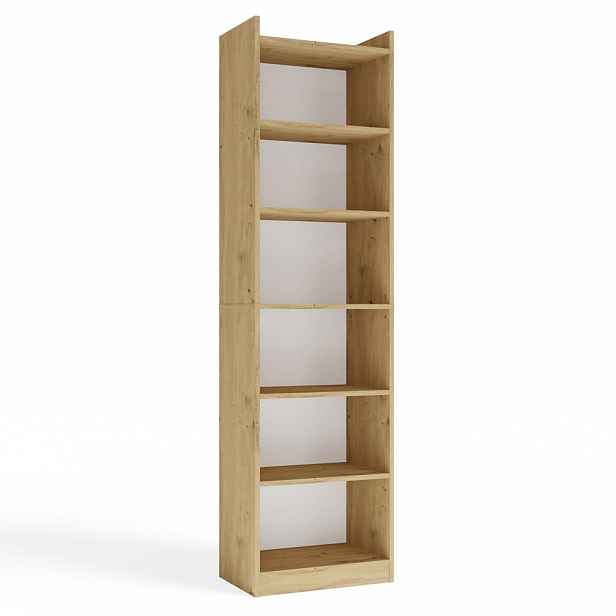 TP Living Kancelářský regál Rimini 50 cm dub Artisan