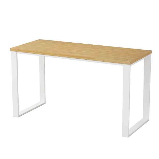 Kancelářský stůl Houseland Nuvia Home 05 140 cm dub/bílý