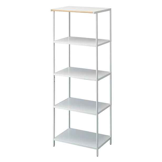 Matně bílý ocelový regál 60x170x46,5 cm Tower – YAMAZAKI