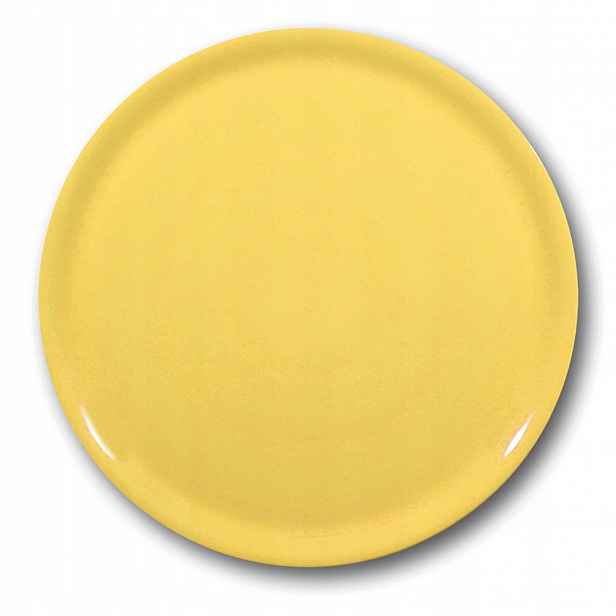 Odolný talíř na pizzu z porcelánu Speciale žlutý 330 mm sada 6 Ks.