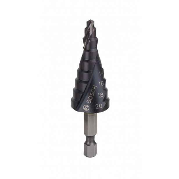 Bosch - Vrták stupňovitý, s povlakem AlTiN, průměr 4-20 mm 2608588070