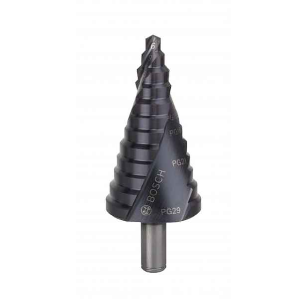 Bosch - Vrták stupňovitý, s povlakem AlTiN, průměr 6-37 mm 2608588072
