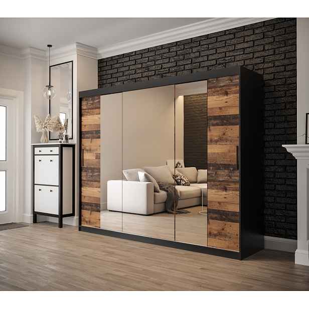 Šatní skříň Abi Old style T2 Rozměry: 250 cm