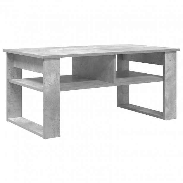 vidaXL Konferenční stolek Betonově šedá 96 x 54 x 44 cm