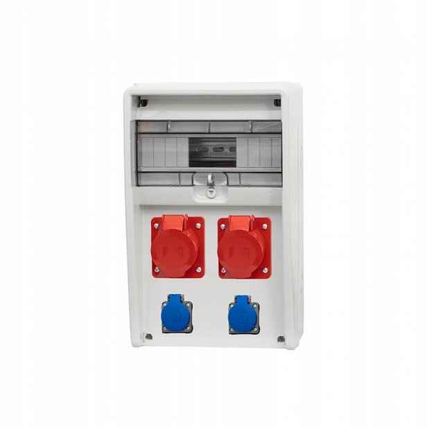 Rozvaděč 12M Ulisse 2x32A/5P, 2x230V IP65