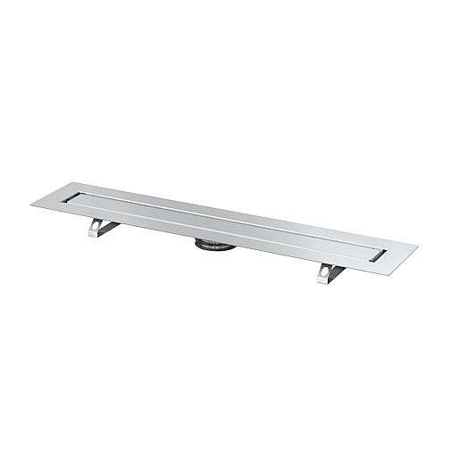 Sprchový žlab Tece Drainline 65 cm nerez lesk pro nalepení dlažby 650700